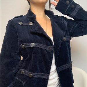 Solider Navy Blue Jacket🌌